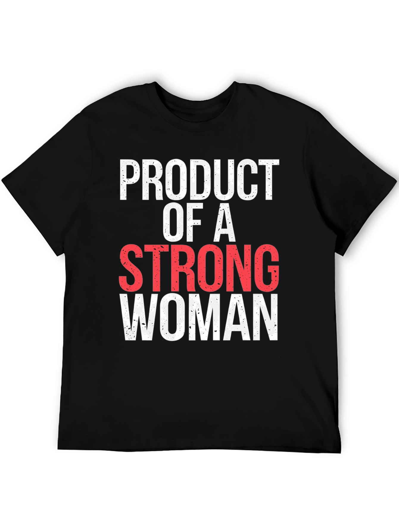 Strong Woman T-Shirt - Black
