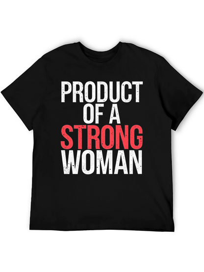 Strong Woman T-Shirt - Black