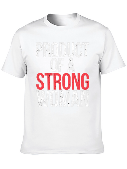 Strong Woman T-Shirt - Black
