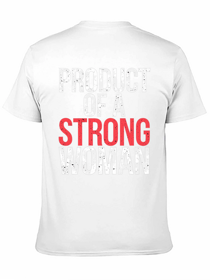 Strong Woman T-Shirt - Black