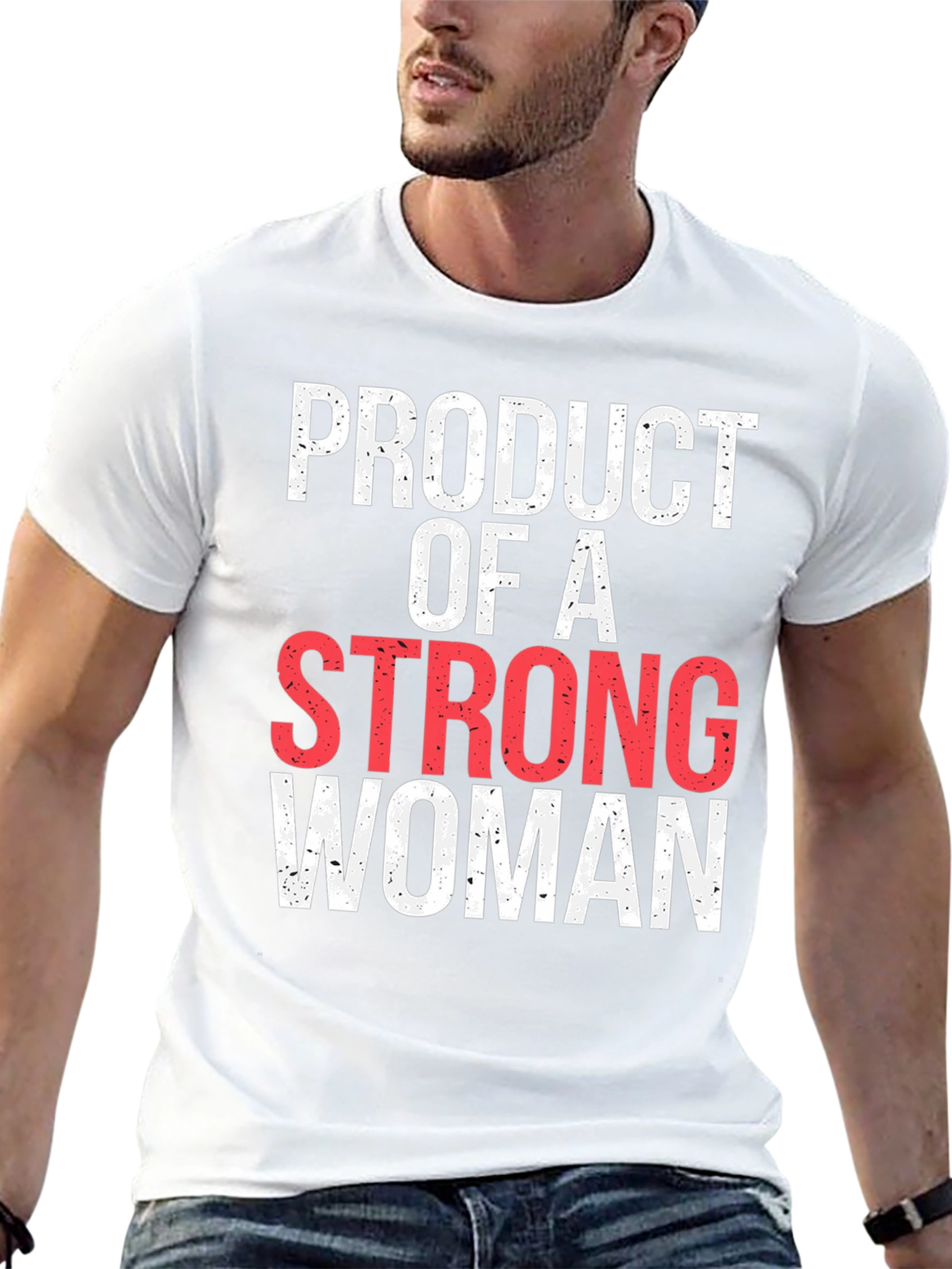 Strong Woman T-Shirt - Black