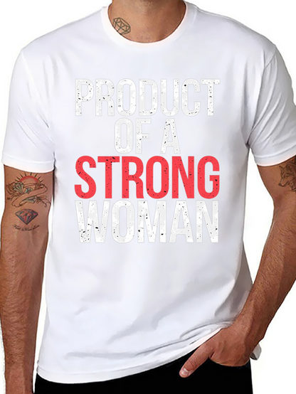 Strong Woman T-Shirt - Black