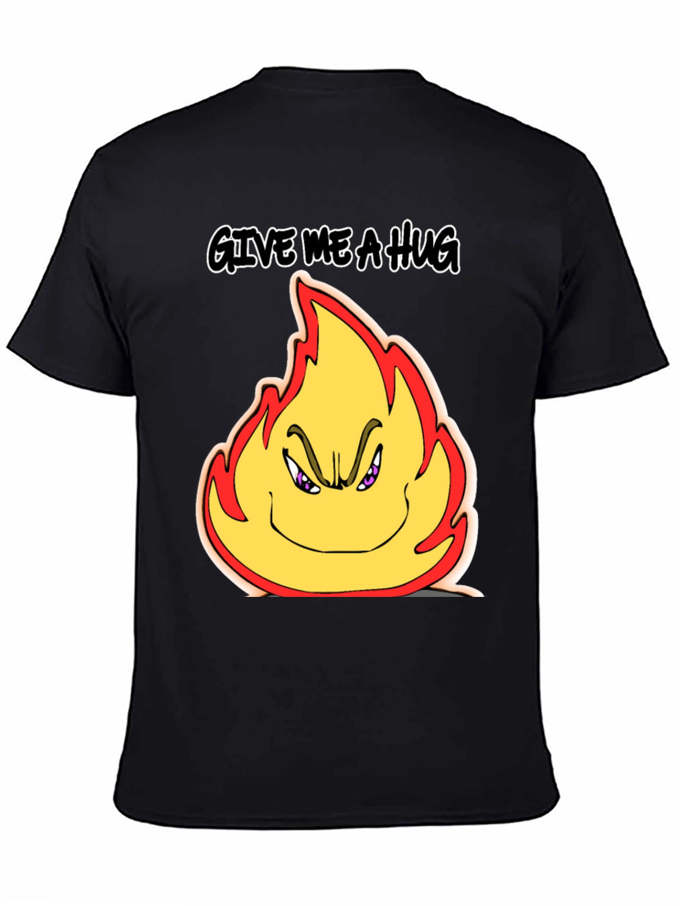 Give Me a Hug Flame Graphic T-Shirt