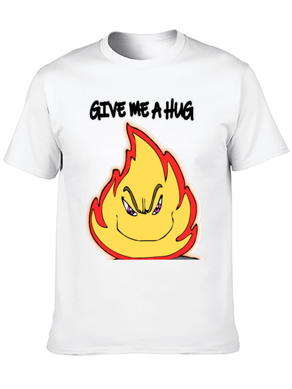 Give Me a Hug Flame Graphic T-Shirt