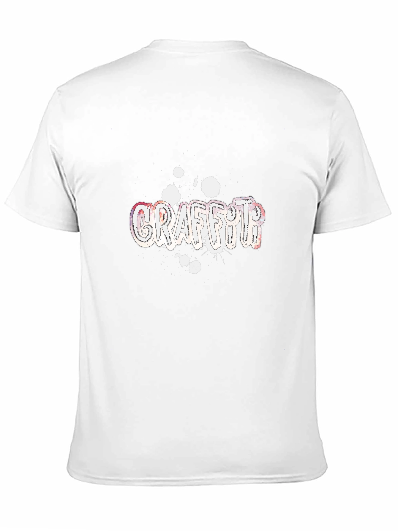 Graffiti Graphic Black T-Shirt