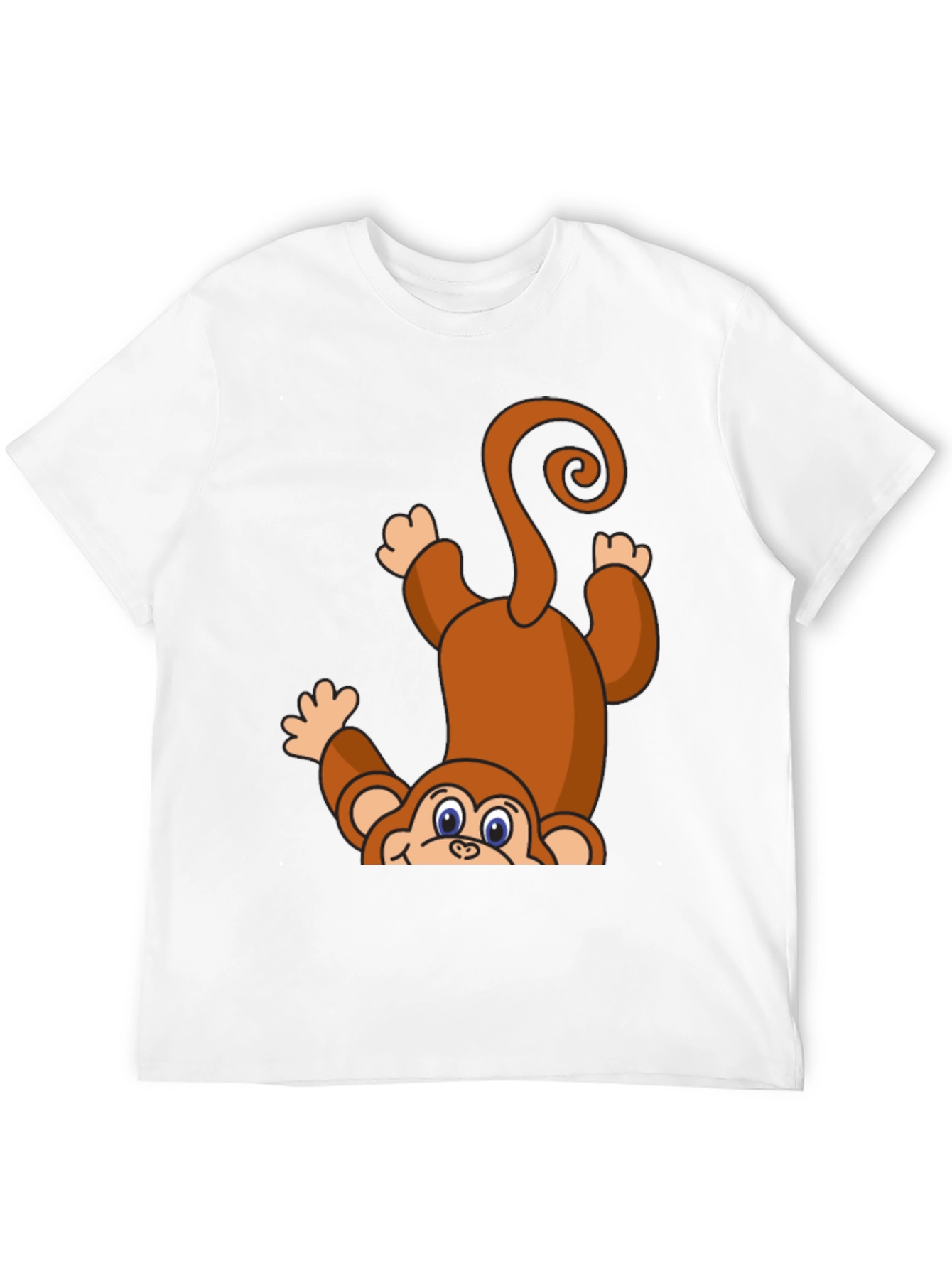 Monkeying Around T-Shirt - Cute Cartoon Animal Tee