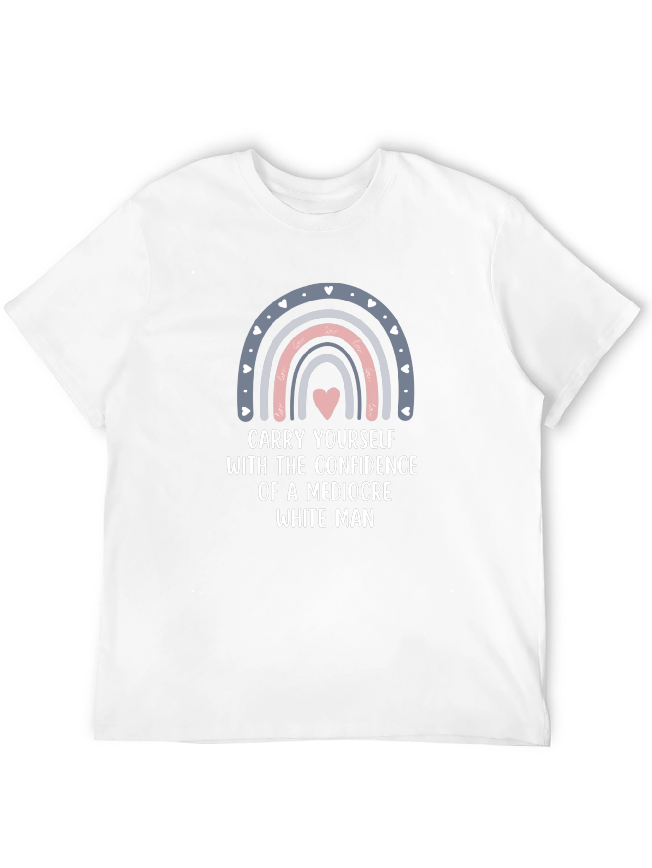 Carry Yourself T-Shirt - Confidence Rainbow Tee