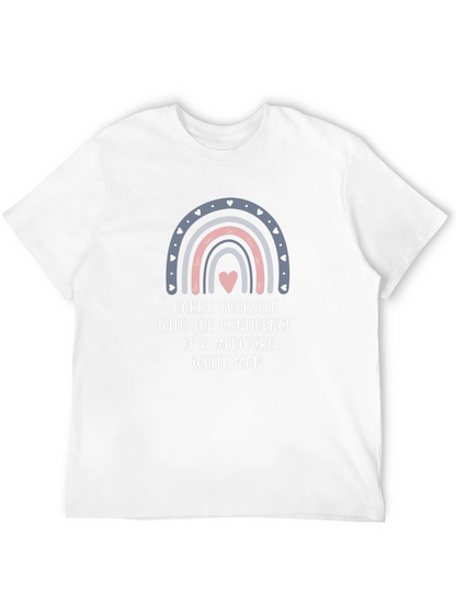 Carry Yourself T-Shirt - Confidence Rainbow Tee