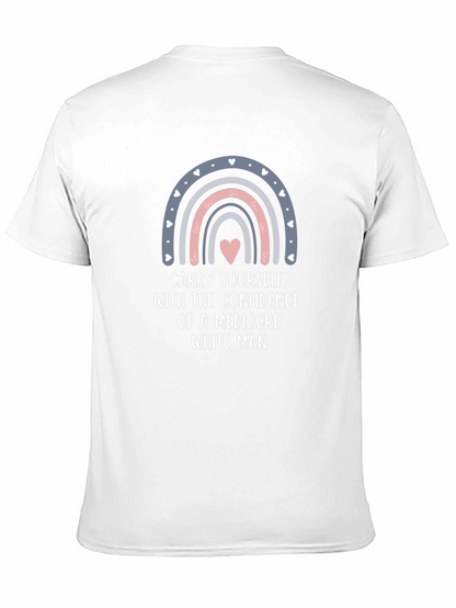 Carry Yourself T-Shirt - Confidence Rainbow Tee