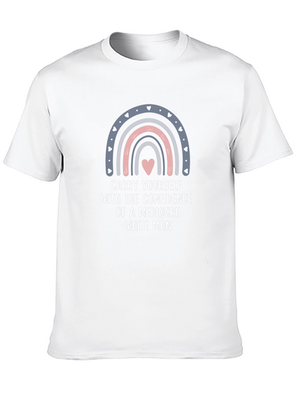 Carry Yourself T-Shirt - Confidence Rainbow Tee