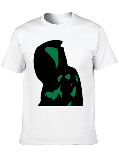 Abstract Graphic Tee - Modern Black T-Shirt