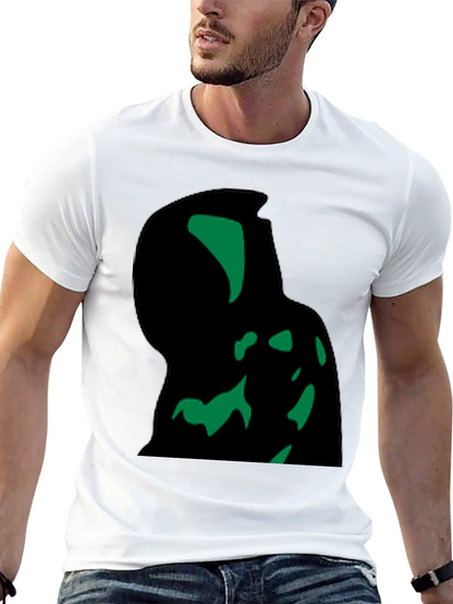 Abstract Graphic Tee - Modern Black T-Shirt
