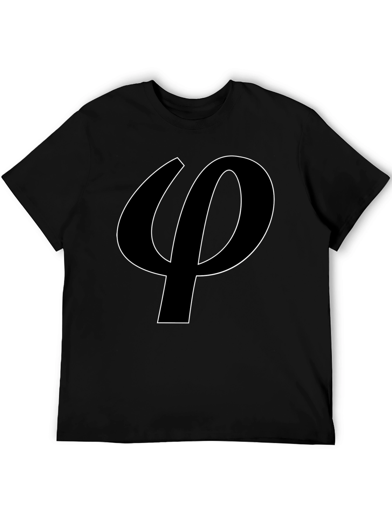 Phi Symbol T-Shirt - Sleek and Stylish