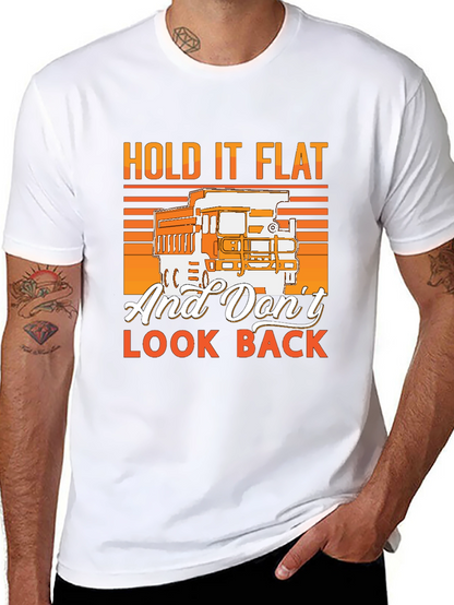 Hold It Flat Trucker T-Shirt