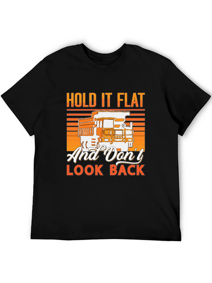 Hold It Flat Trucker T-Shirt