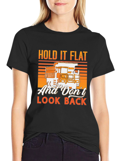 Hold It Flat Trucker T-Shirt