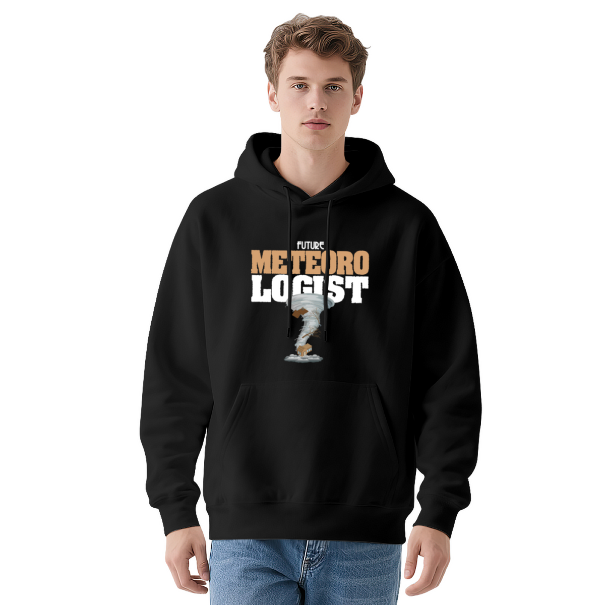 Future Meteorologist Tornado Graphic Hoodie