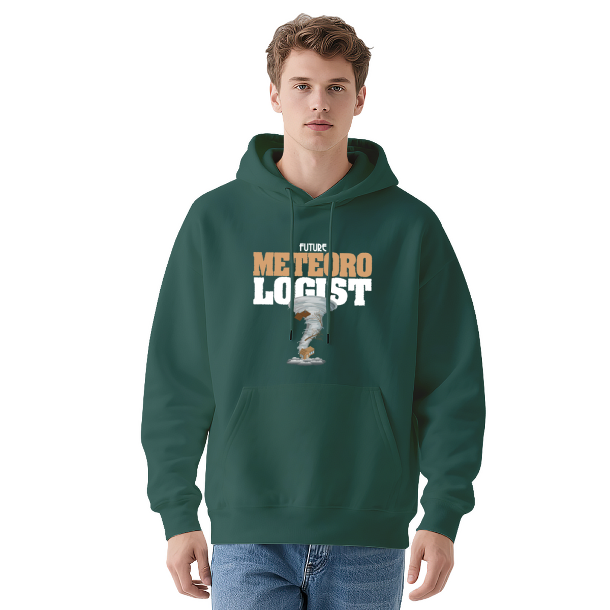 Future Meteorologist Tornado Graphic Hoodie