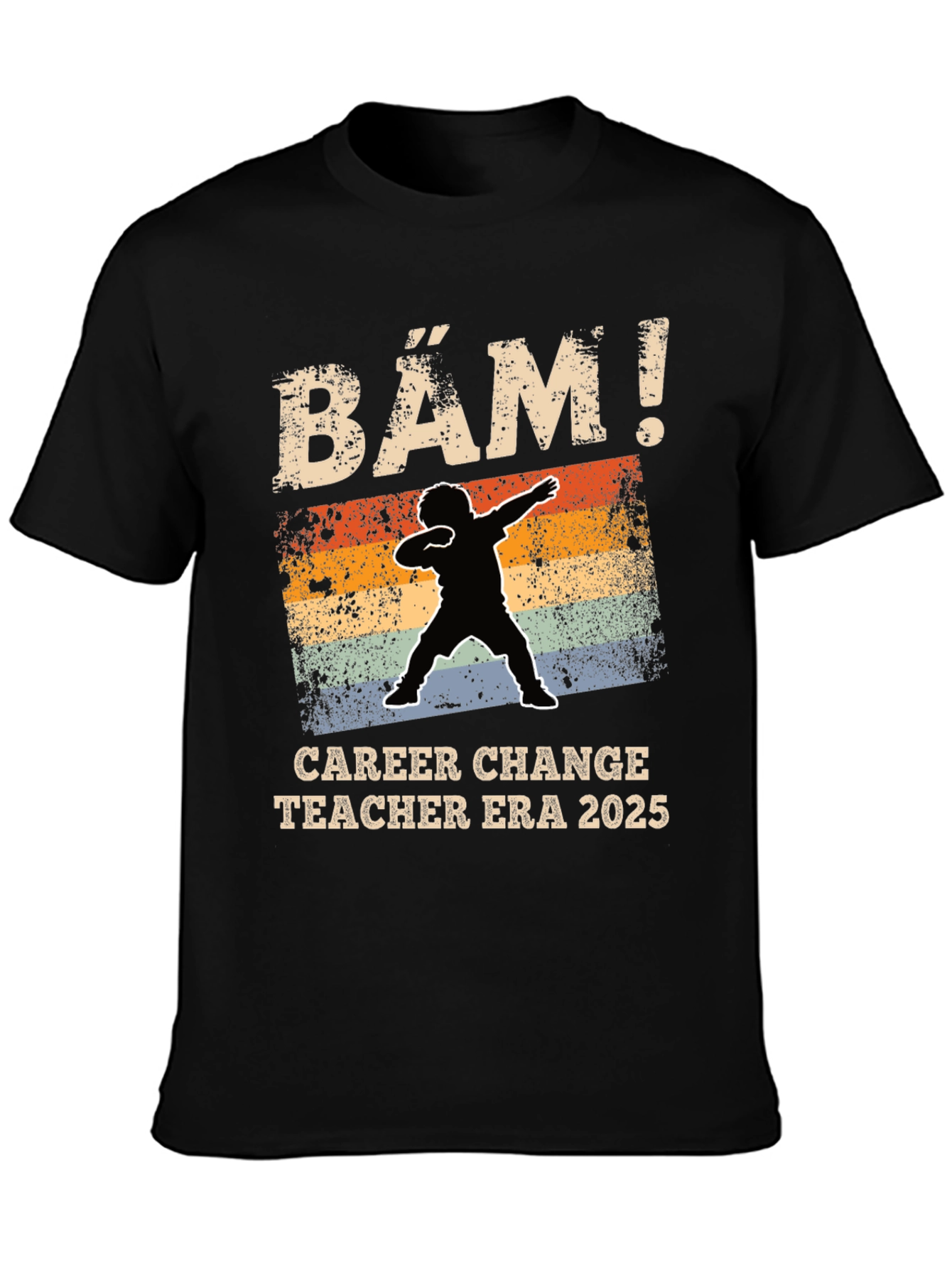 Career Change Teacher Era 2025 T-Shirt