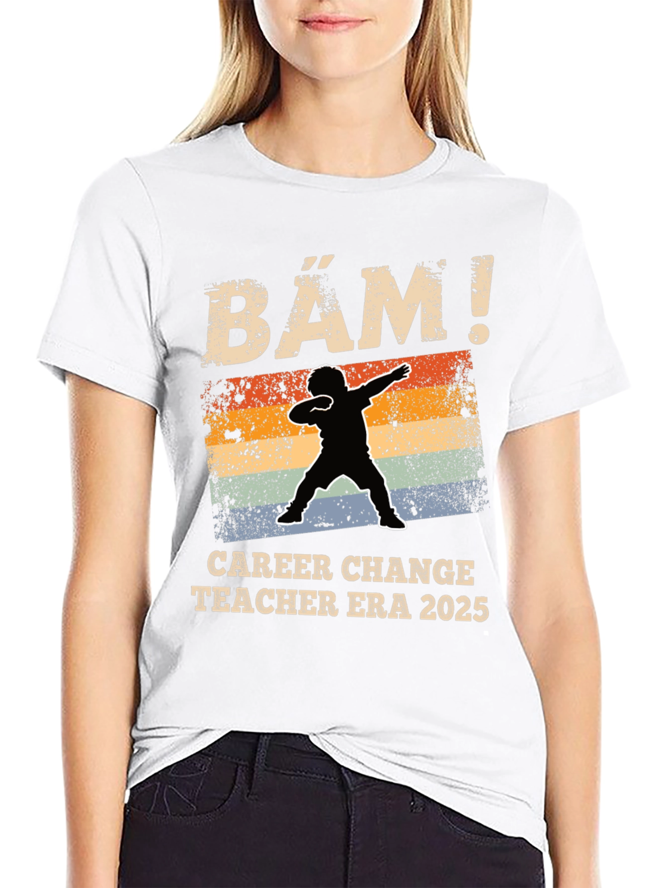 Career Change Teacher Era 2025 T-Shirt