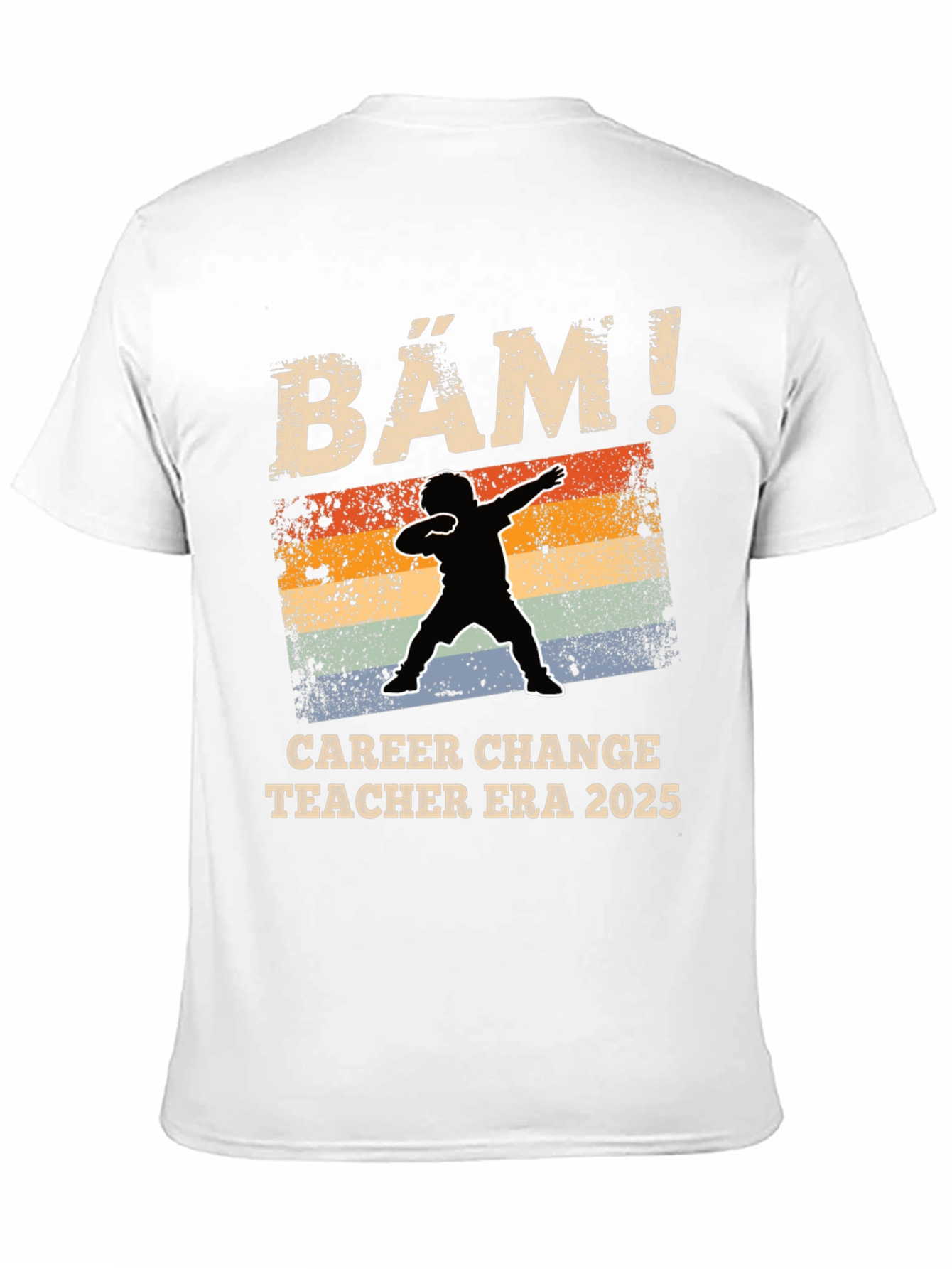 Career Change Teacher Era 2025 T-Shirt
