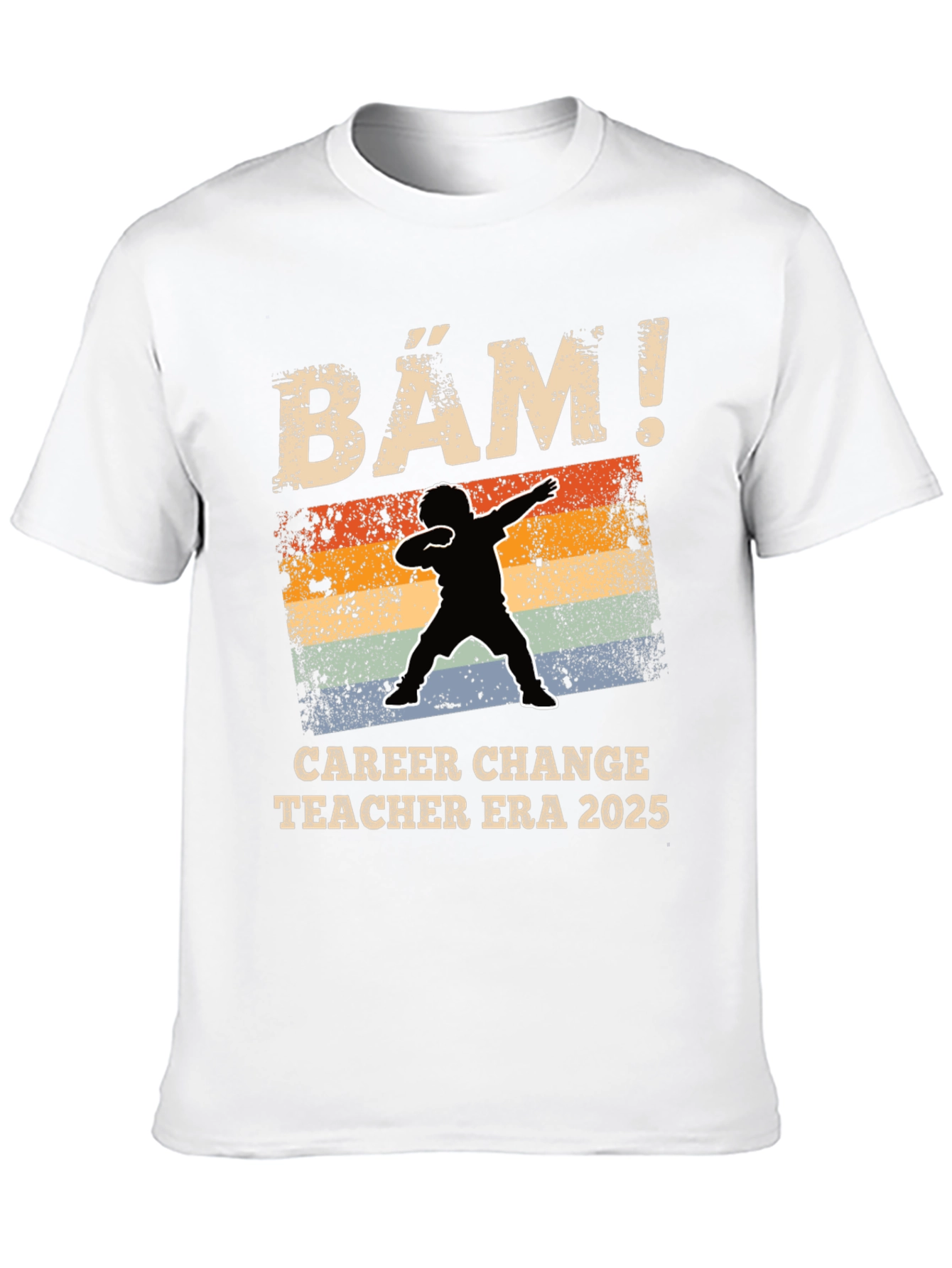 Career Change Teacher Era 2025 T-Shirt