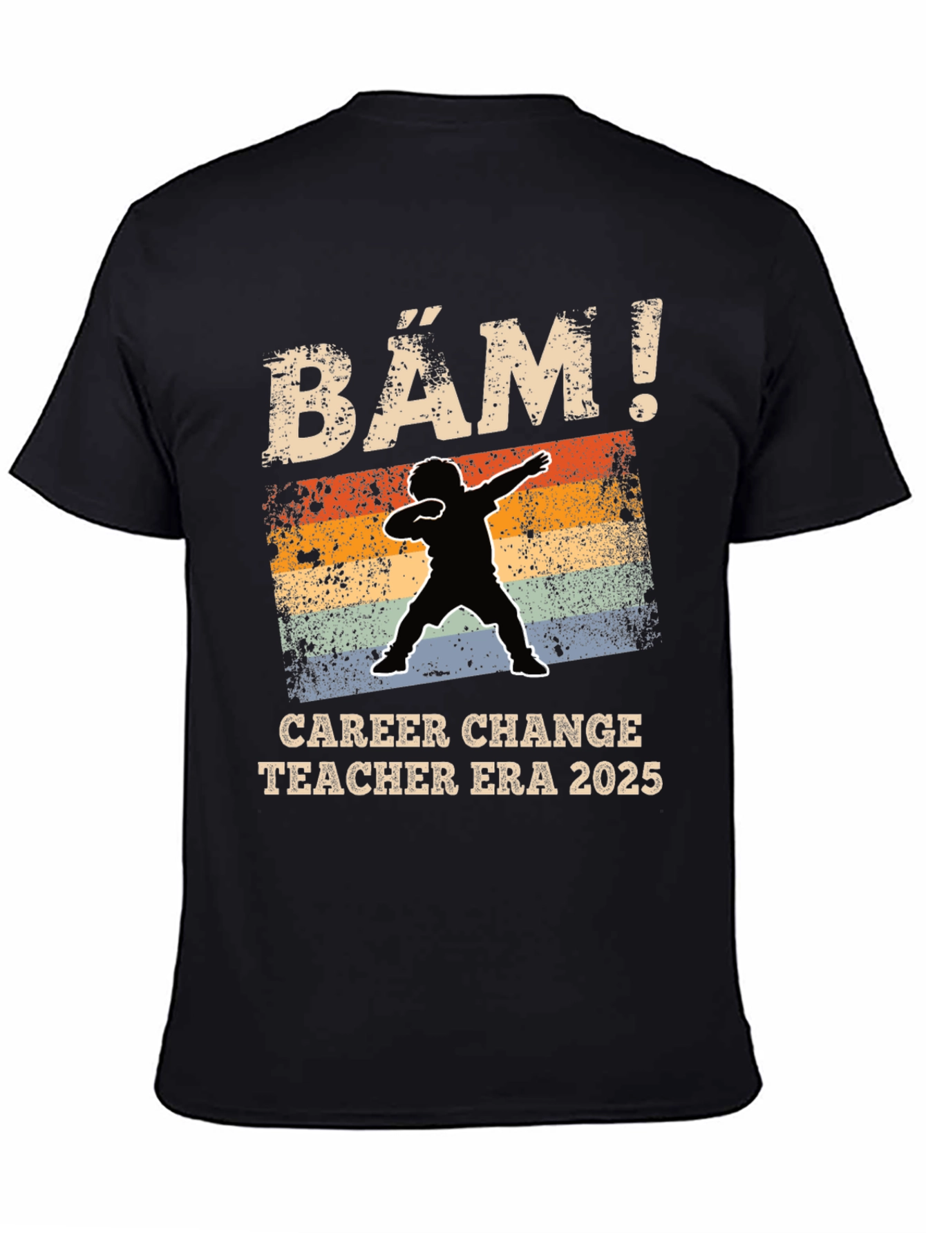 Career Change Teacher Era 2025 T-Shirt