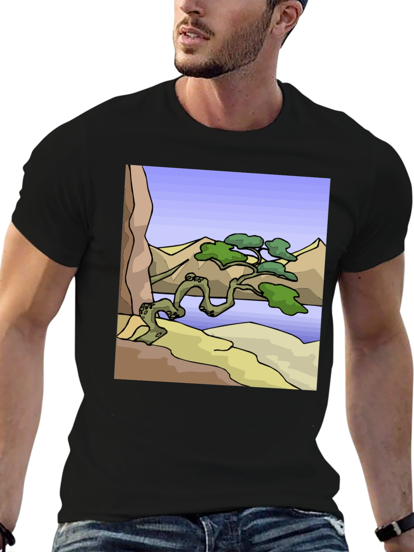 Nature-Inspired Graphic T-Shirt