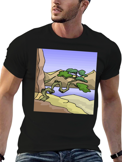 Nature-Inspired Graphic T-Shirt
