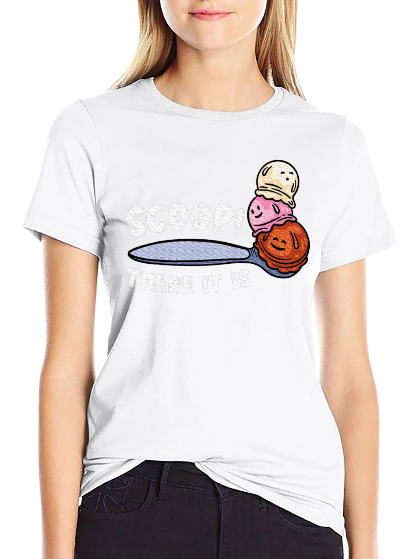 Scoop! There It Is Graphic T-Shirt