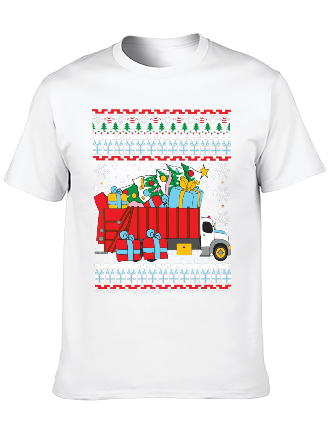 Christmas Truck Ugly Sweater T-Shirt