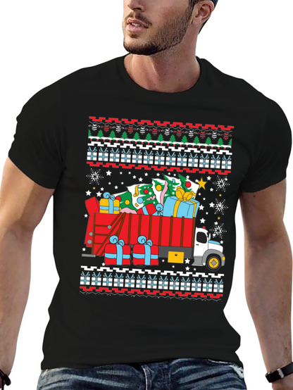 Christmas Truck Ugly Sweater T-Shirt