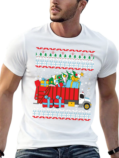 Christmas Truck Ugly Sweater T-Shirt
