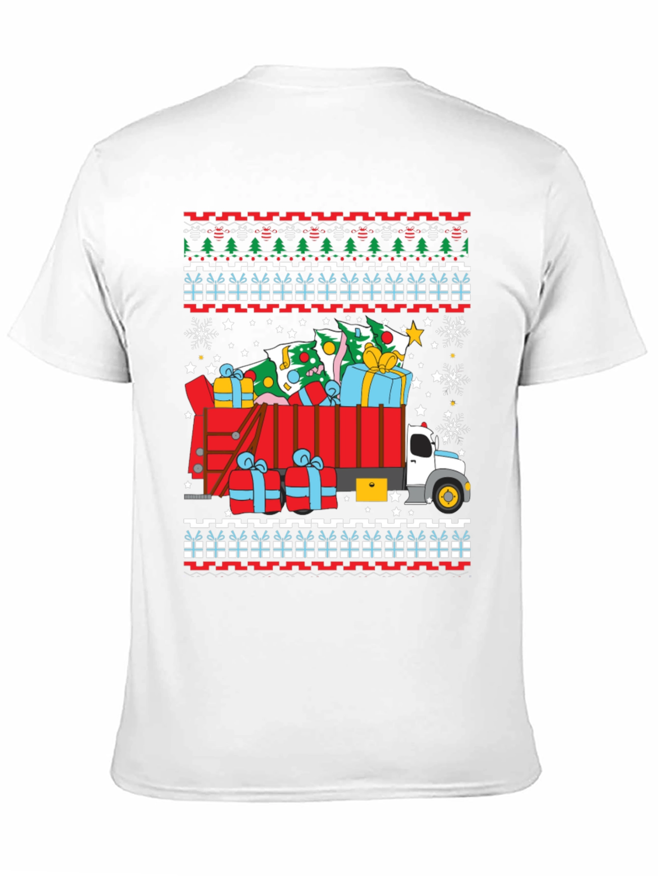 Christmas Truck Ugly Sweater T-Shirt