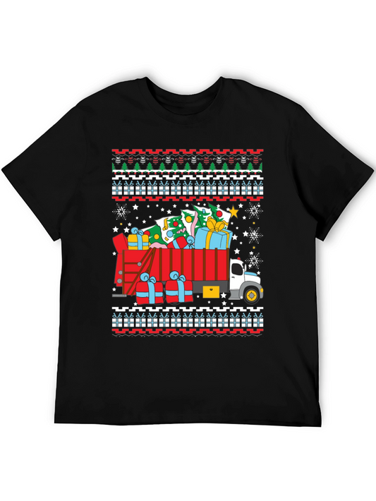 Christmas Truck Ugly Sweater T-Shirt
