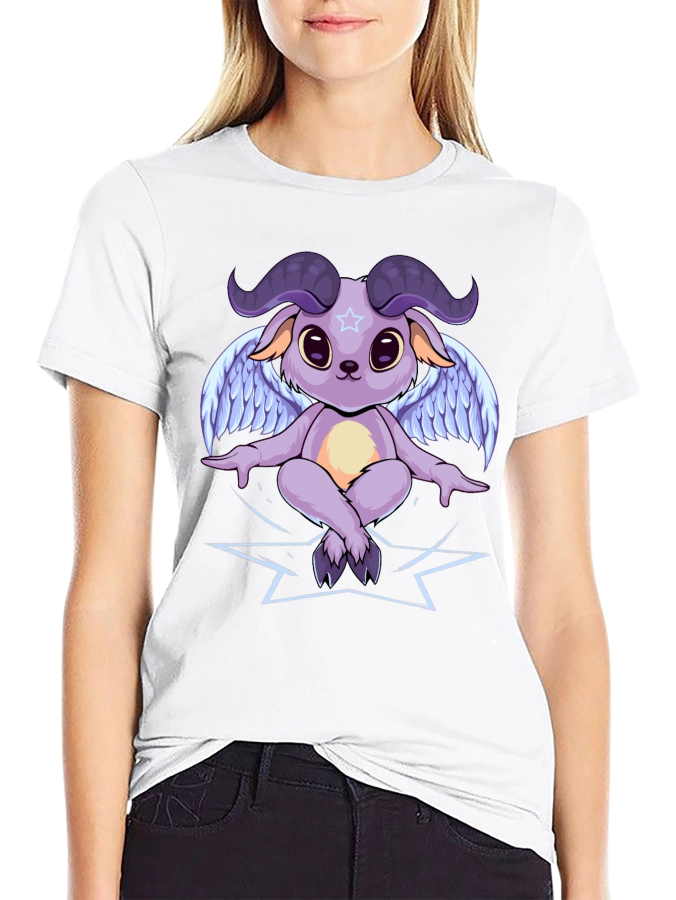 Cute Kawaii Pastel Goth Demon T-Shirt