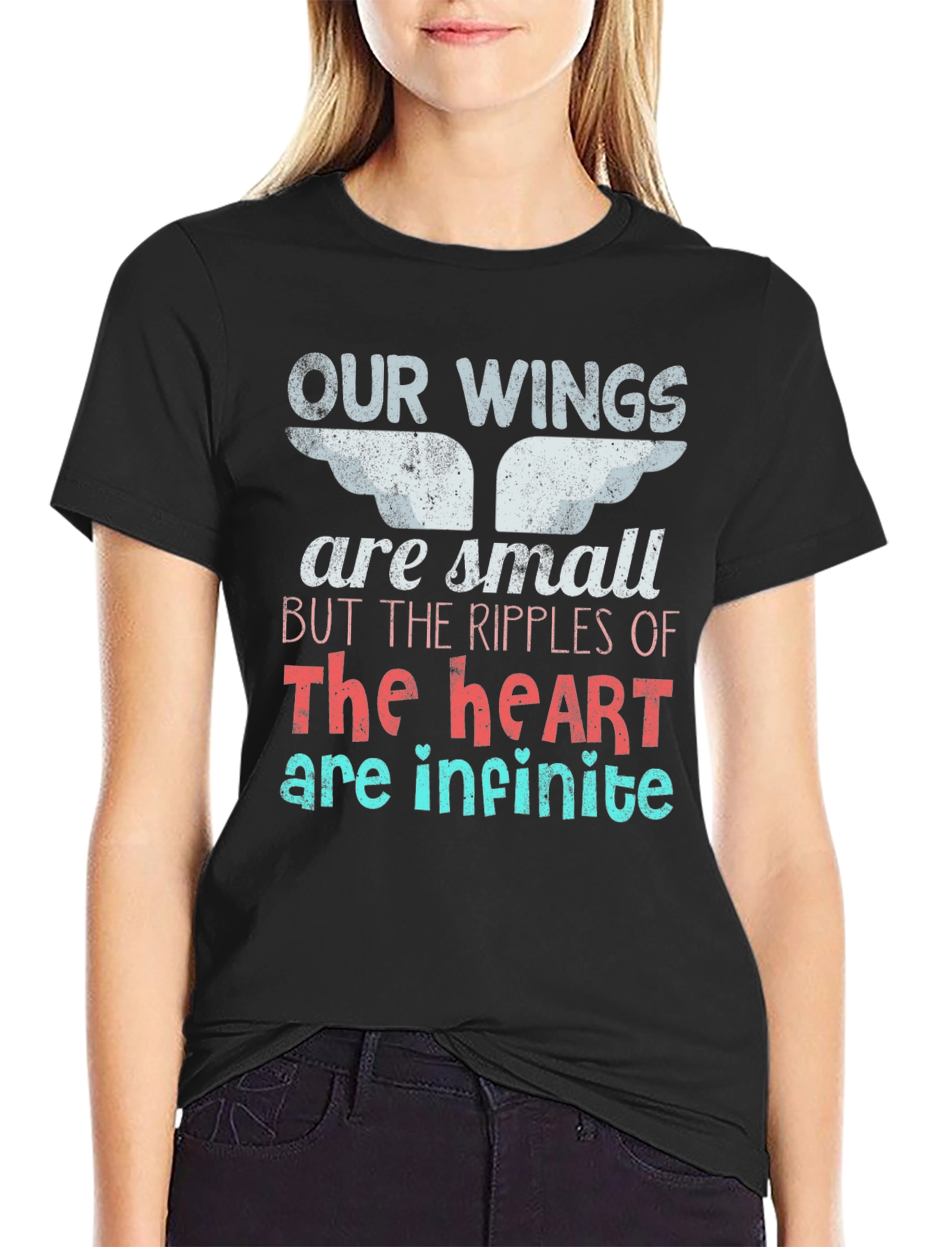 Wings are Small Heart Infinite T-Shirt