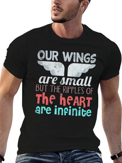 Wings are Small Heart Infinite T-Shirt