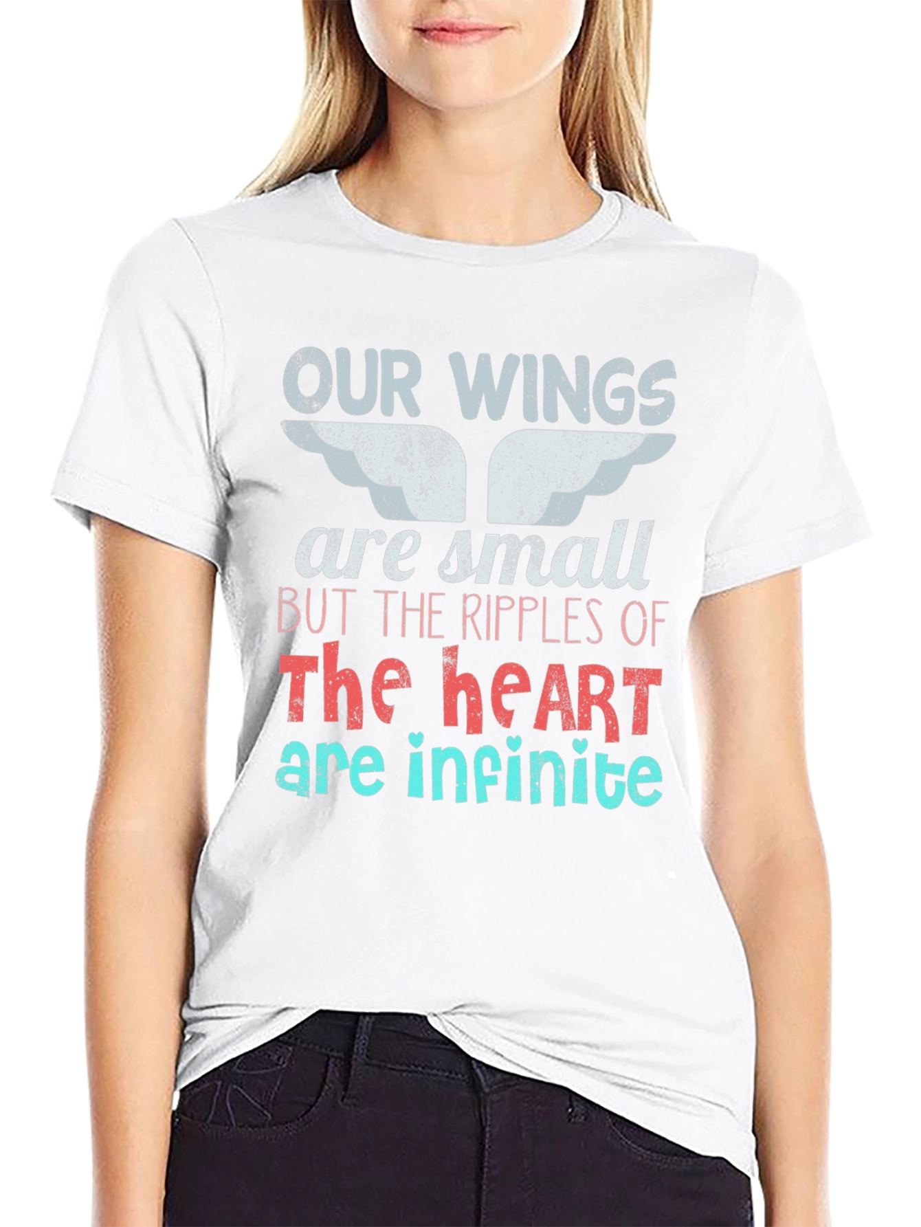 Wings are Small Heart Infinite T-Shirt