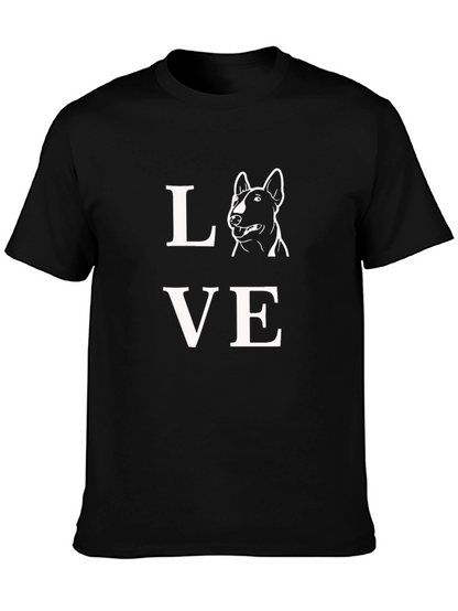 Love Dog T-Shirt - Mens Graphic Tee