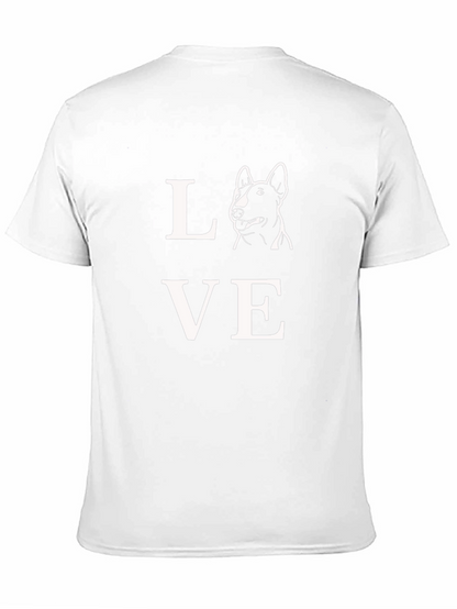 Love Dog T-Shirt - Mens Graphic Tee
