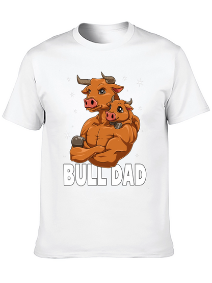 Bull Dad Graphic T-Shirt