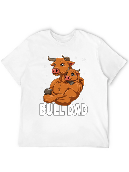 Bull Dad Graphic T-Shirt