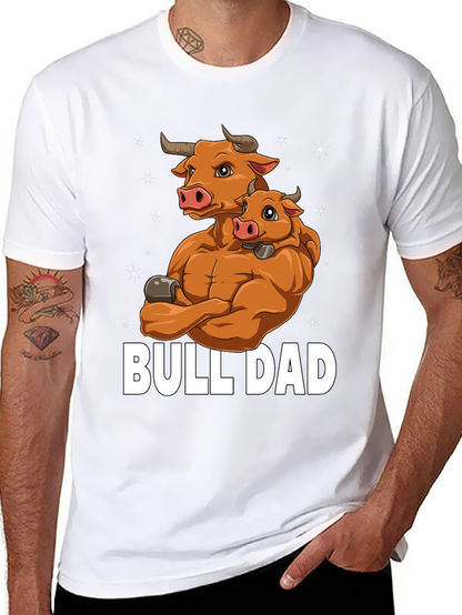 Bull Dad Graphic T-Shirt
