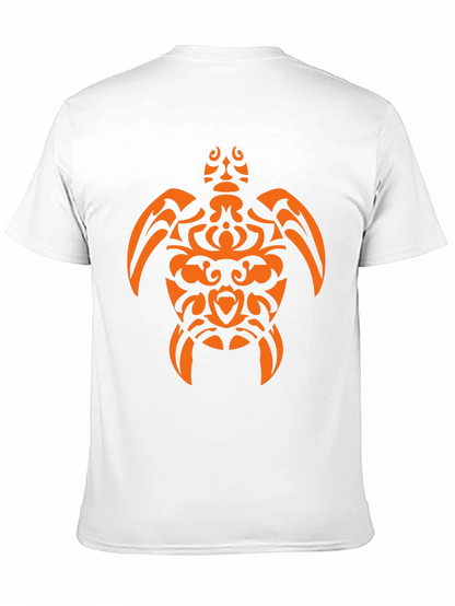 Tribal Sea Turtle Graphic T-Shirt
