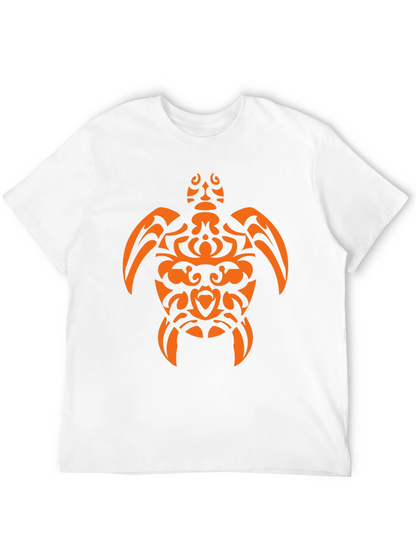 Tribal Sea Turtle Graphic T-Shirt