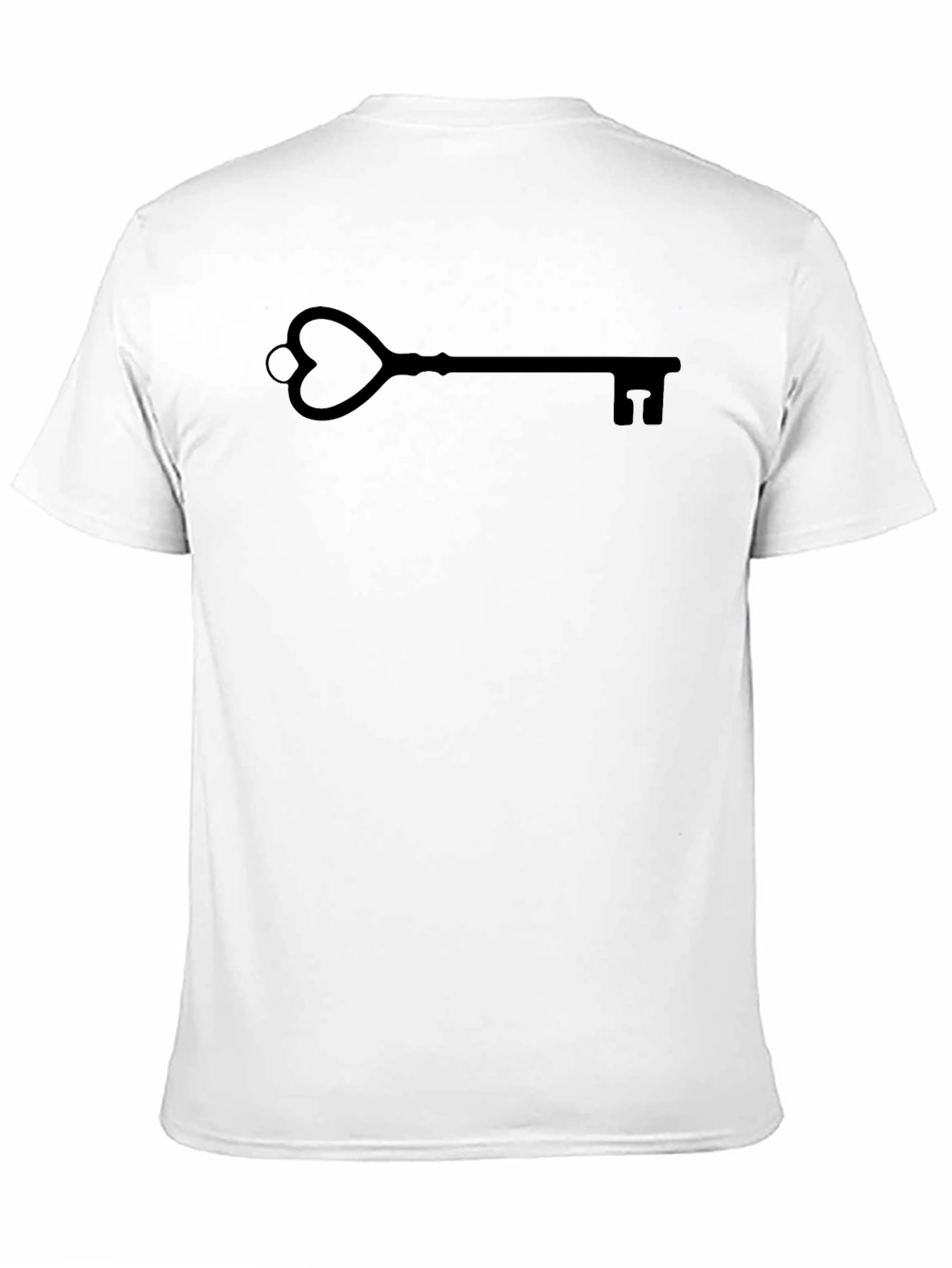 Heart Key Graphic T-Shirt - Stylish & Unique Design