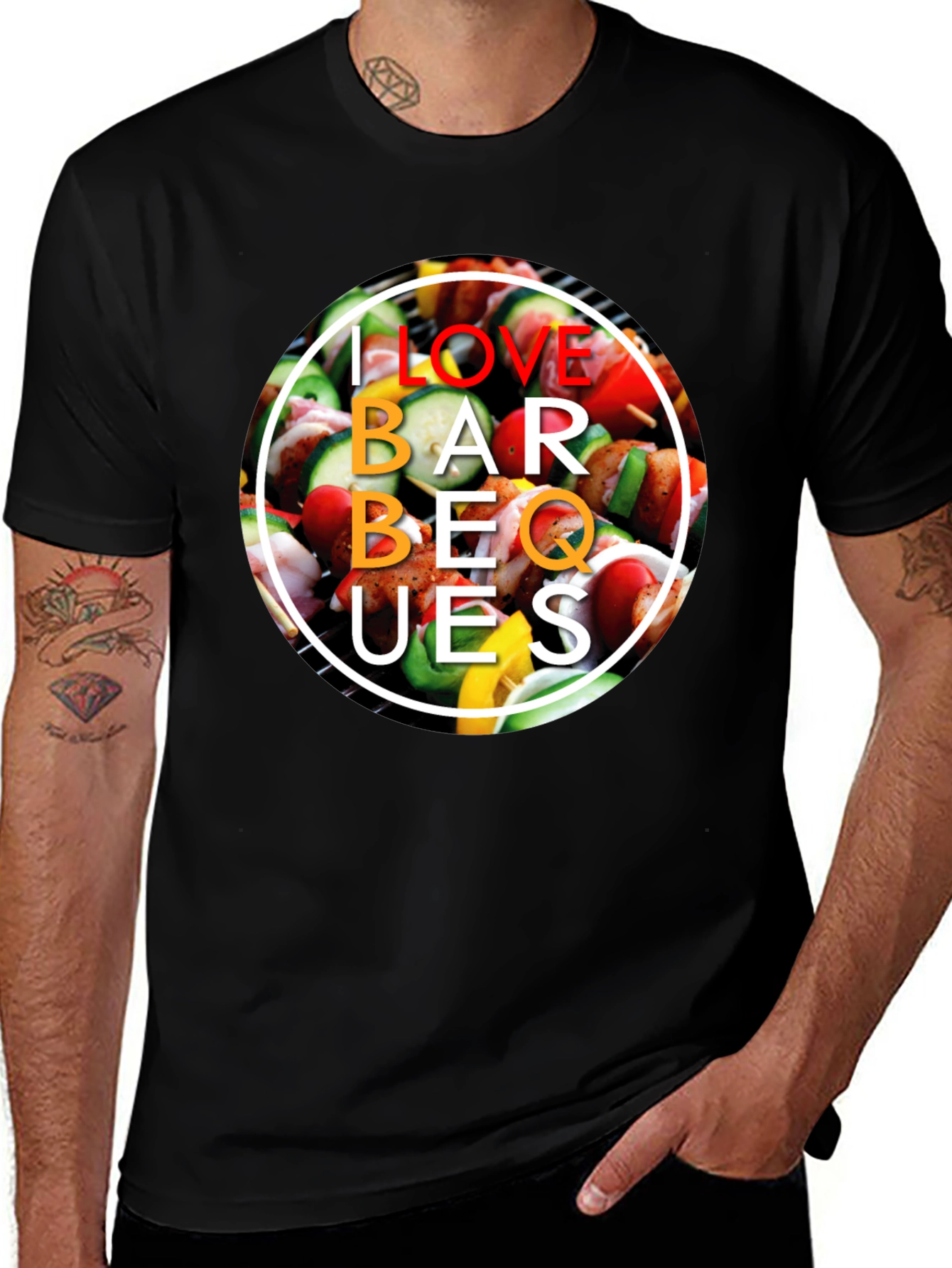 I Love Barbeques T-Shirt - BBQ Lover Tee