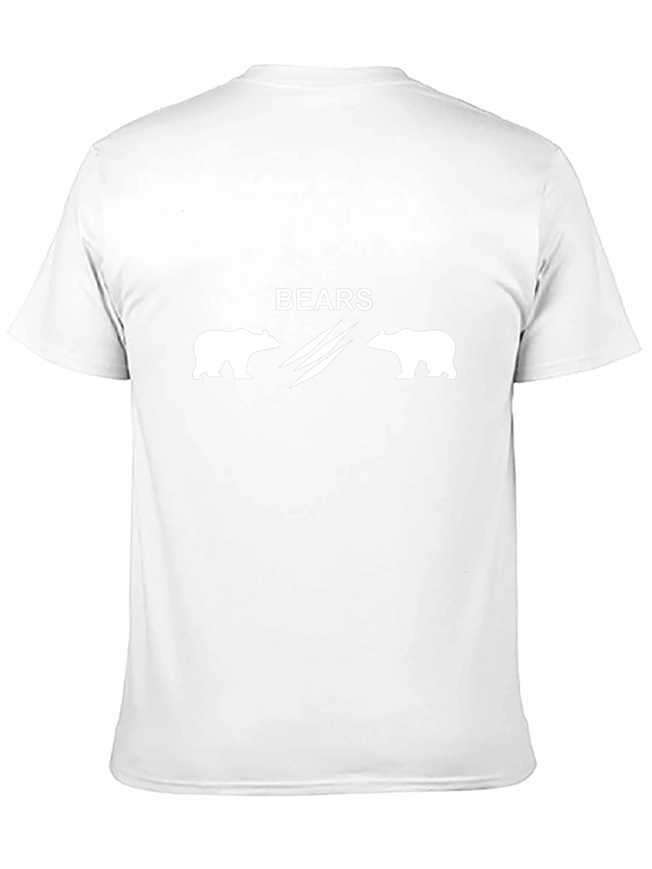 Bears Graphic Tee - Classic Black Cotton T-Shirt