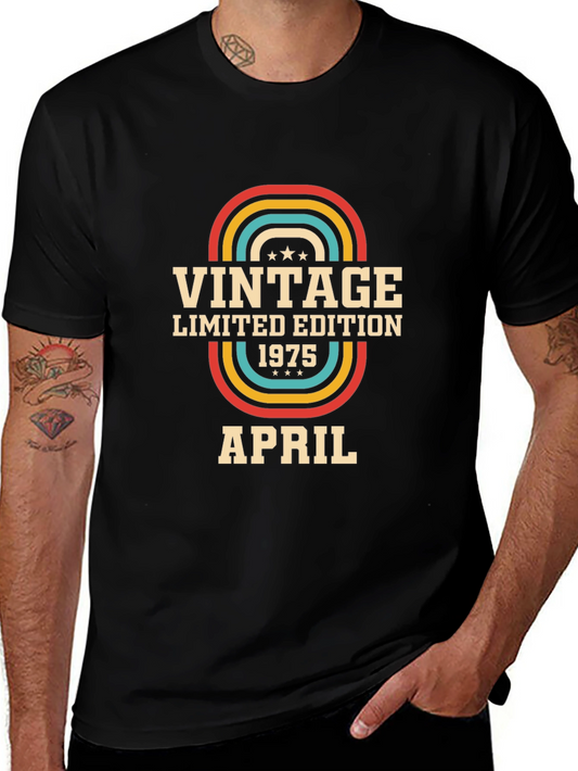 Vintage Limited Edition 1975 April T-Shirt
